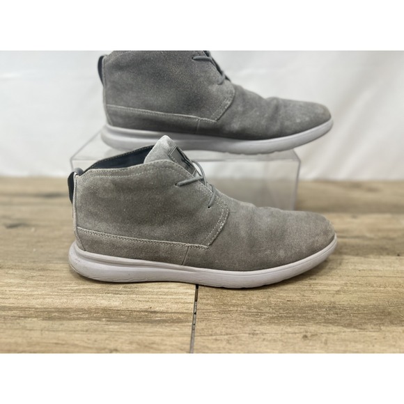 johnnie-O Mens The Chill Chukka Gray Ankle Boots Size 11 (7228983)‎ - Picture 1 of 12